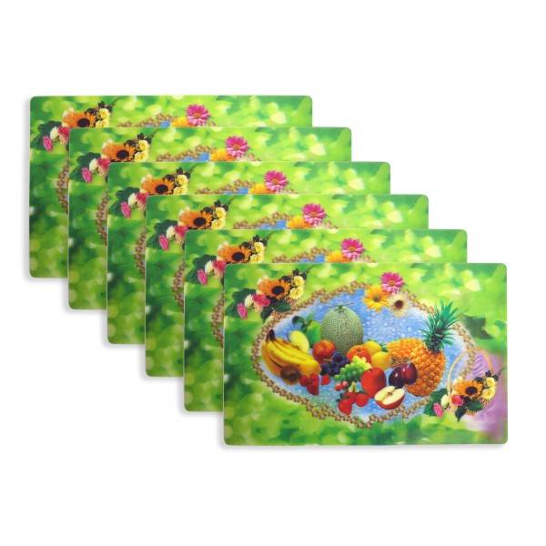 Sonia Originelli 3D "Tischsets" Auflage Unterlage Essen 6 Stück Limitierter Zeitrabatt
