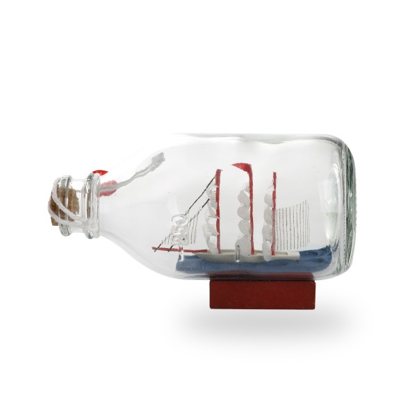 Sonia Originelli Buddelschiff Flaschenschiff "Hamburg" Rumflasche 14cm Flash Sale