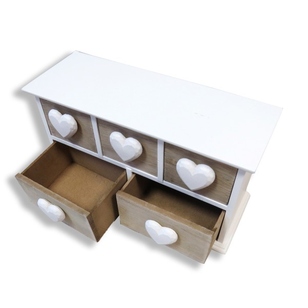 Sonia Originelli Dekoration "Schmuckkästchen" Herz Box Landhausstil Black Friday