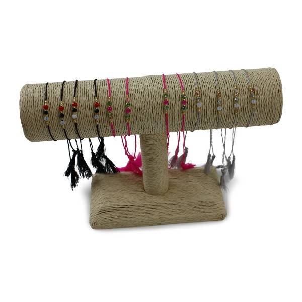 Sonia Originelli Armschmuck Armband "Perlen und Quasten" Bunt Nickelfrei Valentinstagsangebot
