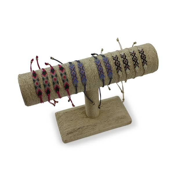 Sonia Originelli Armschmuck Armband "Perlen" Bunt Muster Nickelfrei Jubiläumsangebot