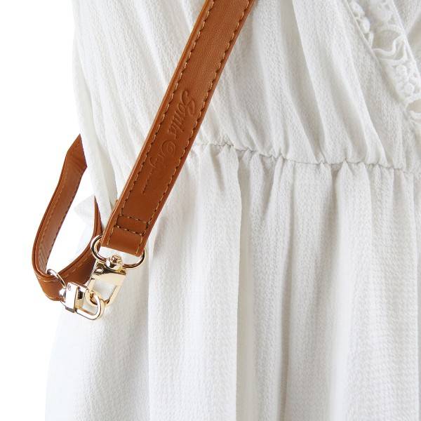 Sonia Originelli Ersatzband Strap PU-Leder zum Umhängen für Handyketten und Taschen Ersatzschnur Neuheiten