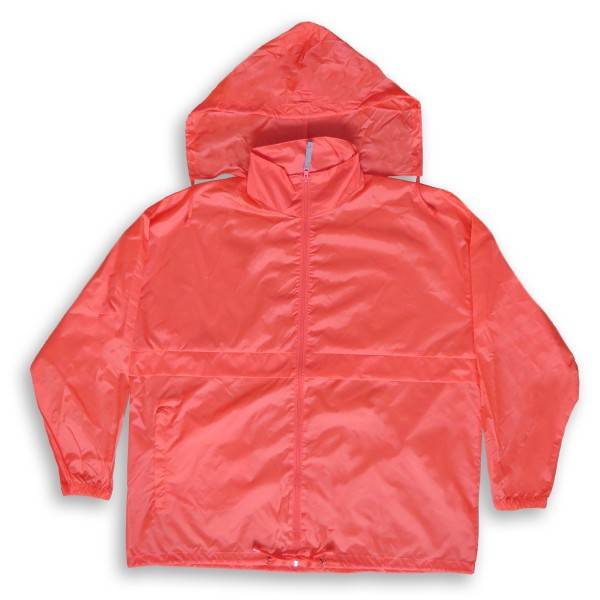 Sonia Originelli Regenjacke unisex "coralle" in Bauchtasche Reißverschluss Kapuze Bis zu 50% Rabatt