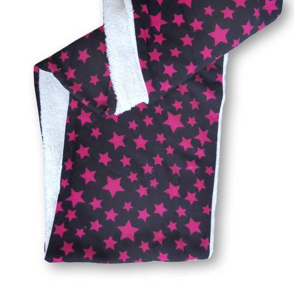 Sonia Originelli Loop "Stern" Schal Kuschelfell Polyester Winter Weihnachtsangebot