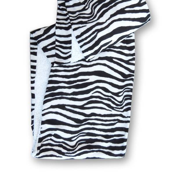 Sonia Originelli Loop "Zebra" Schal Kuschelfell Polyester Winter Osterangebot