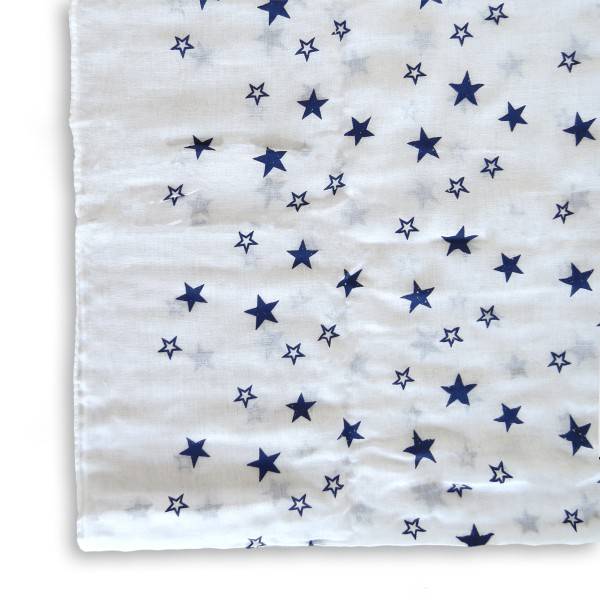 Sonia Originelli Loop Schal "Sterne" Reliefdruck Stars Sommer Neueste Mode