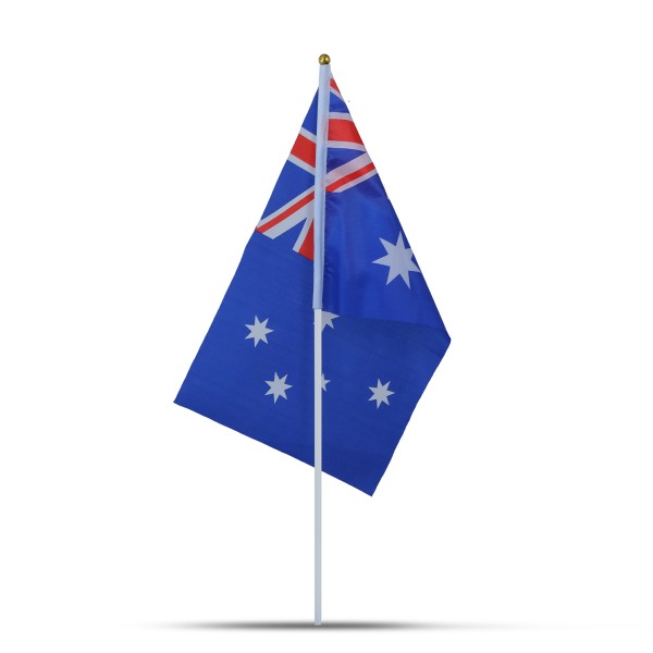 Sonia Originelli 10er Set Fahne Flagge Winkfahne "Australien" Australia Handfahne EM WM Kauf eins, bekomm eins gratis