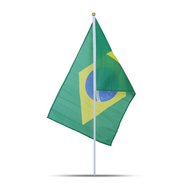 Sonia Originelli 10er Set Fahne Flagge Winkfahne "Brasilien" Brazil Brasil Handfahne EM WM VIP-Rabatte