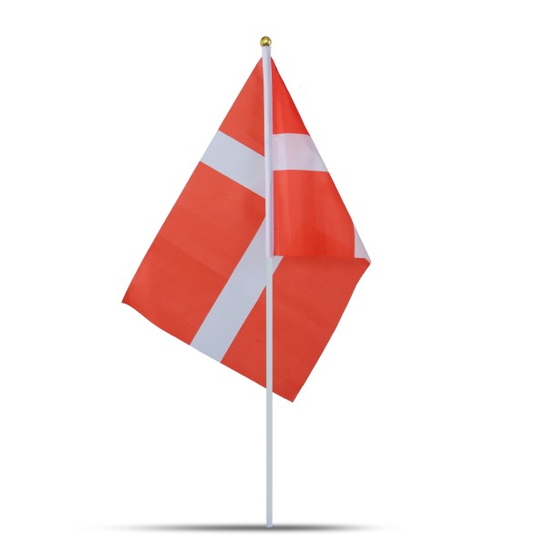 Sonia Originelli 10er Set Fahne Flagge Winkfahne "Dänemark" Denmark Handfahne EM WM Super Sparpreis