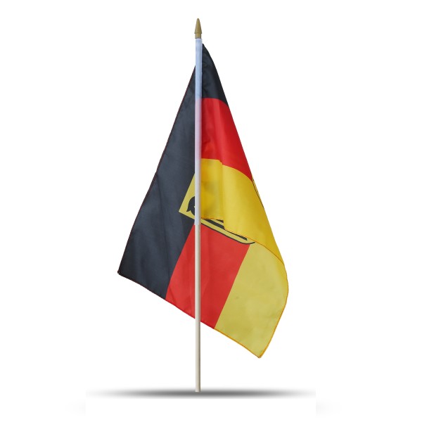 Sonia Originelli 10er Set Fahne Flagge Winkfahne "Deutschland Adler" Germany Eagle Handfahne EM WM Wochenangebot