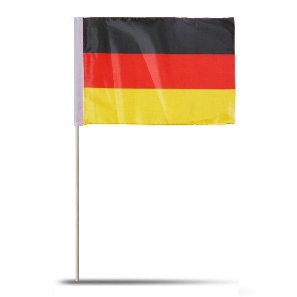 Sonia Originelli 10er Set Fahne Flagge Winkfahne "Deutschland" Germany Handfahne EM WM Kostenlose Rückgabe
