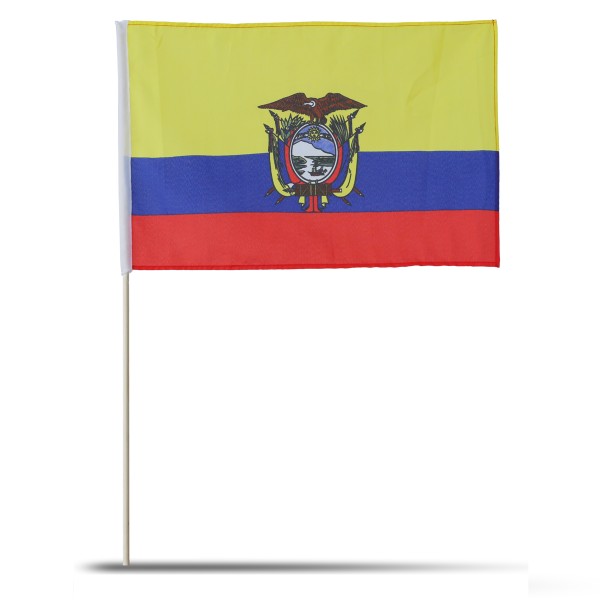 Sonia Originelli 10er Set Fahne Flagge Winkfahne "Ecuador" Handfahne EM WM Begrenzte Freigabe