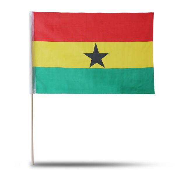 Sonia Originelli 10er Set Fahne Flagge Winkfahne "Ghana" Handfahne EM WM Bis zu 60% Rabatt