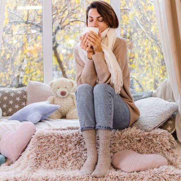 Sonia Originelli 2 Paar Alpakasocke "Dünn" Winter Warm Schaf Wolle Kostenloser Versand international