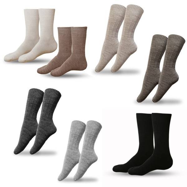 Sonia Originelli 2 Paar Alpakasocken "Dünn" Alpackawolle Unisex Winter Rabatte dieses Monats