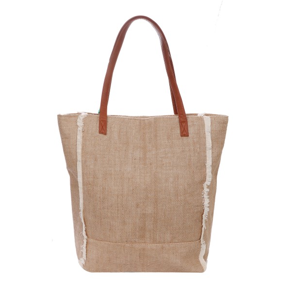 Sonia Originelli Canvas Shopper "Anker" Strandtasche Bommel Quasten Meist gekauft