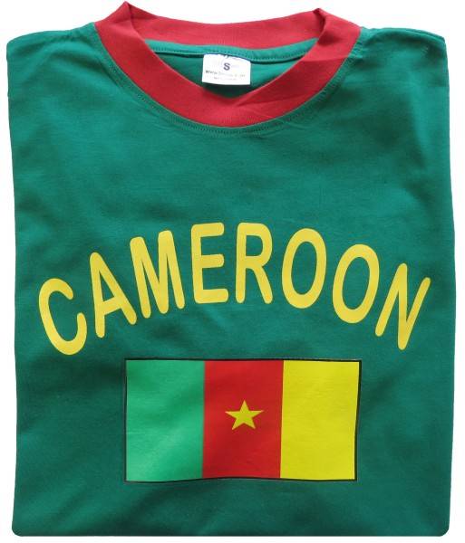 Sonia Originelli Fan-Shirt "Cameroon" Unisex Fußball WM EM Herren T-Shirt Neueste Mode