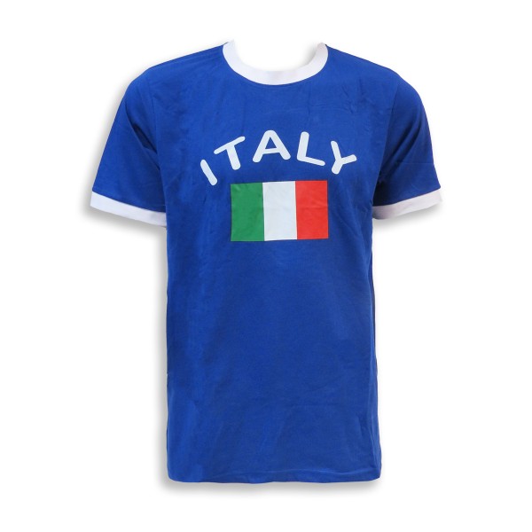Sonia Originelli Fan-Shirt "Italy" Unisex Fußball WM EM Herren T-Shirt Letzte 2 Tage