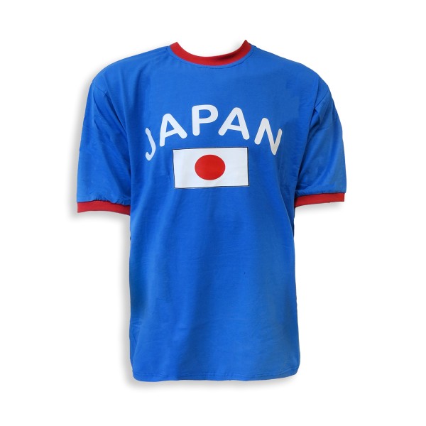 Sonia Originelli Fan-Shirt "Japan" Unisex Fußball WM EM Herren T-Shirt Letzter Tag