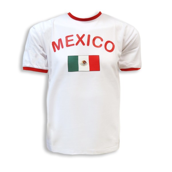 Sonia Originelli Fan-Shirt "Mexico" Unisex Fußball WM EM Herren T-Shirt Bis zu 50% Rabatt