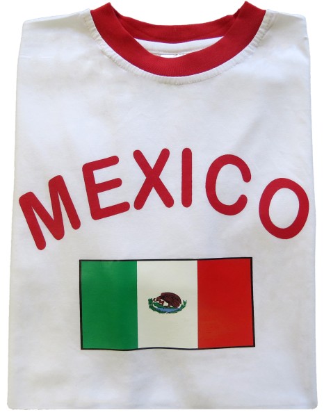 Sonia Originelli Fan-Shirt "Mexico" Unisex Fußball WM EM Herren T-Shirt Bis zu 50% Rabatt