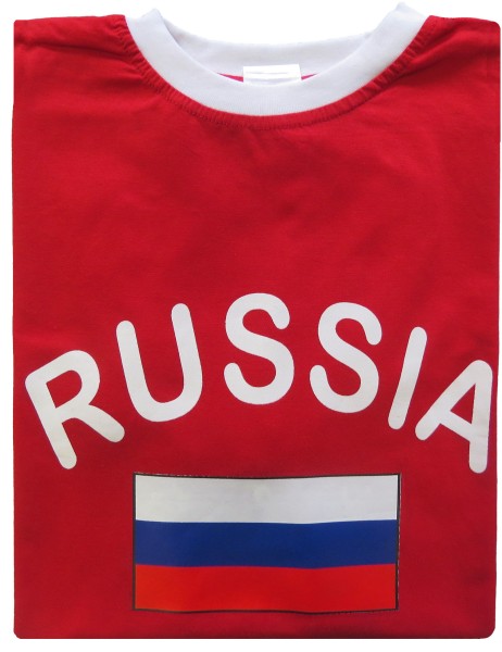 Sonia Originelli Fan-Shirt "Russia" Unisex Fußball WM EM Herren T-Shirt Super Rabatt