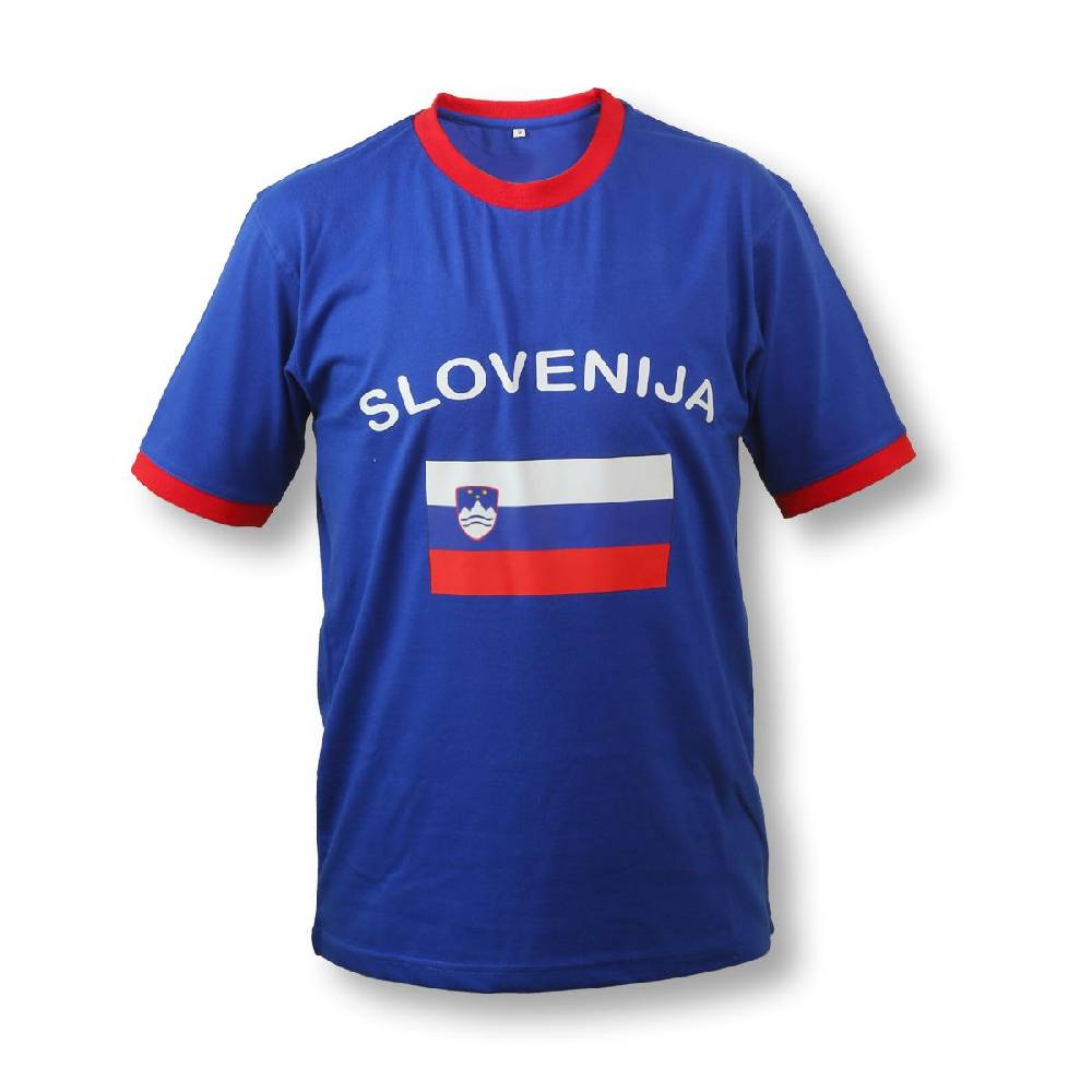 Sonia Originelli Fan-Shirt "Slowenien" Slovenia Unisex Fußball WM EM Herren T-Shirt Begrenzt auf 3 Tage
