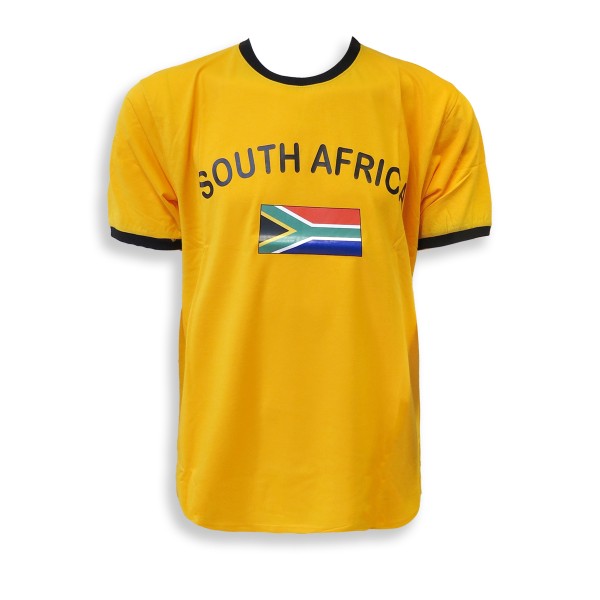 Sonia Originelli Fan-Shirt "South Africa" Unisex Fußball WM EM Herren T-Shirt Speichern exportieren