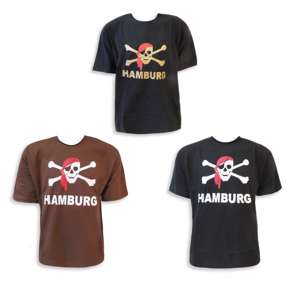 Sonia Originelli Kinder T-Shirt "Hamburg Pirat" Baumwolle Schlussverkauf