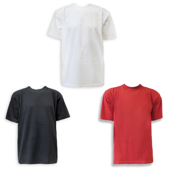 Sonia Originelli T-Shirt "Uni" Herren Einfarbig Basic Baumwolle Weihnachtsangebot