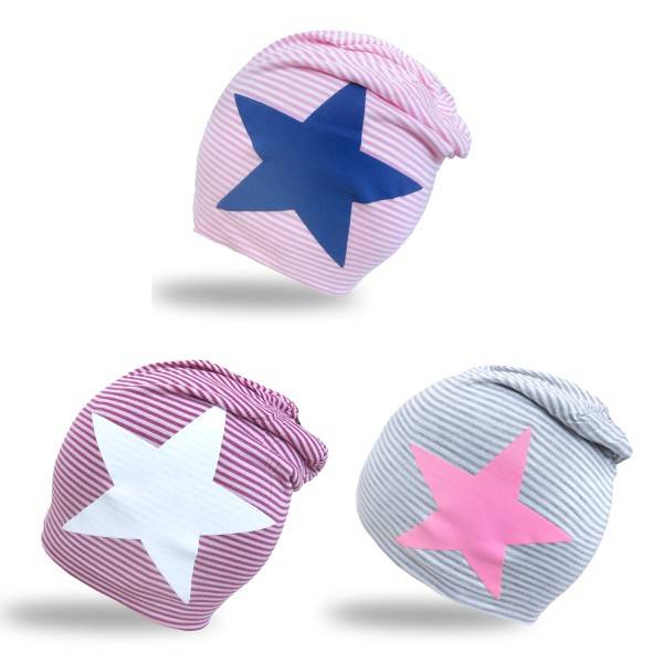 Sonia Originelli Beanie Mütze Kind "Maritim Stern" Kindermütze Bestseller