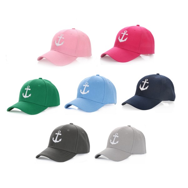 Sonia Originelli Kinder Baseball Cap "Anker" Mütze Maritim Snapback Unisex Black Friday