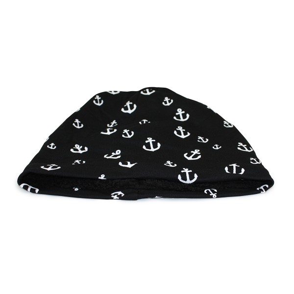 Sonia Originelli Winter Beanie Mütze "Mini Anker" Teddyfell Futter Maritim Kauf eins, bekomm eins gratis