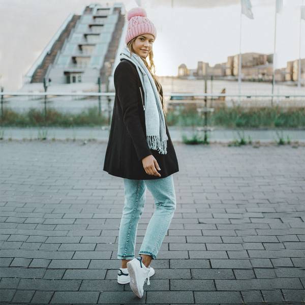 Sonia Originelli Winter Beanie Mütze Perlen Zopfmuster XL Bommel Teddyfell VIP-Rabatte