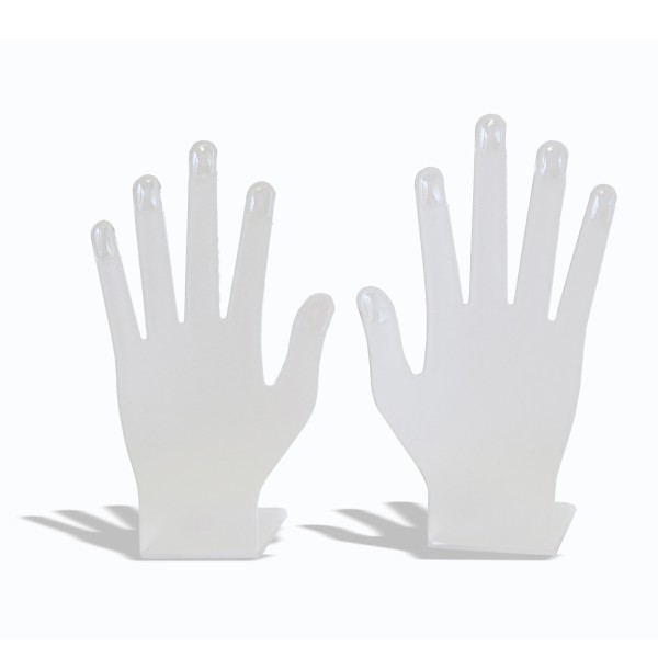 Sonia Originelli Set Handdisplay Paar Flach Kunststoff Display Hanschuhe Neueste Mode