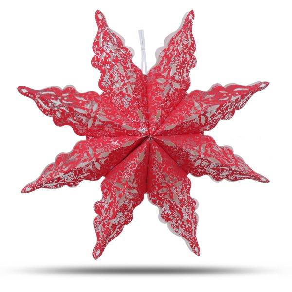 Sonia Originelli Weihnachtsstern 40cm Papier-Stern Weihnachtsdeko Kauf eins, bekomm eins gratis