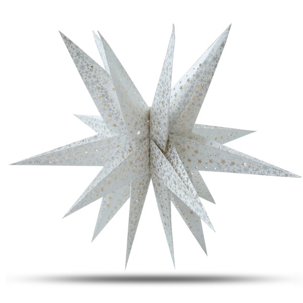Sonia Originelli Weihnachtsstern 60cm 3D Papier-Stern Weihnachtsdeko VIP-Rabatte