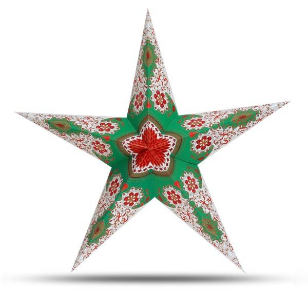 Sonia Originelli Weihnachtsstern 60cm Papier-Stern Weihnachtsdeko Zeitbegrenzte Promotion