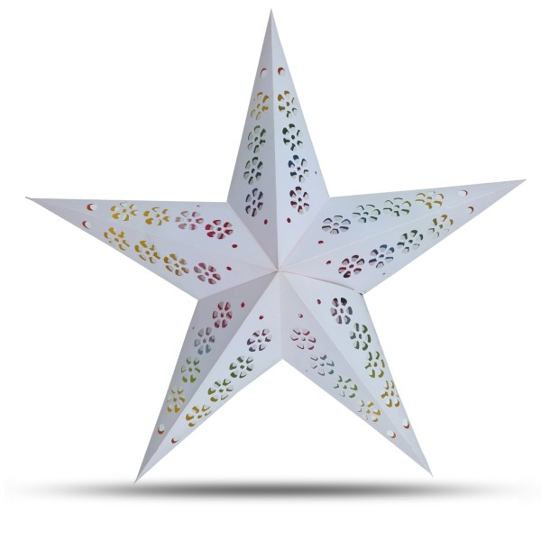 Sonia Originelli Weihnachtsstern 60cm Papier-Stern Weihnachtsdeko Clearance-Verkauf