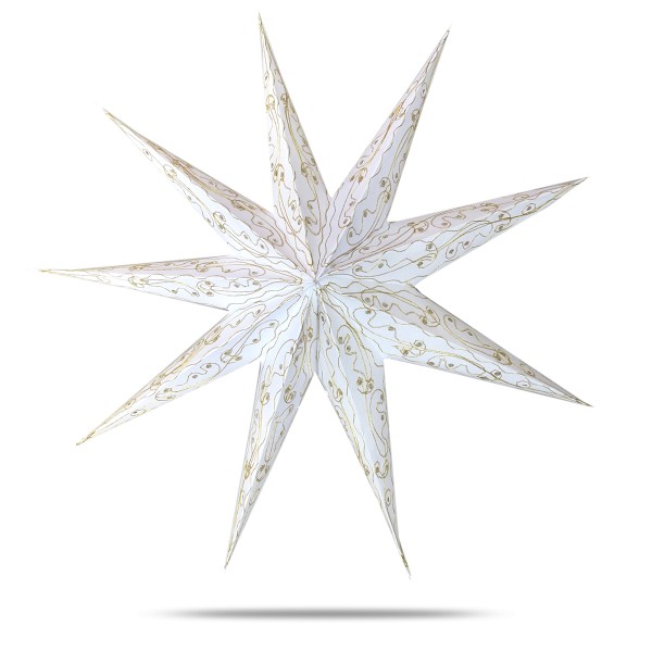Sonia Originelli Weihnachtsstern 60cm Papier-Stern Weihnachtsdeko 2025