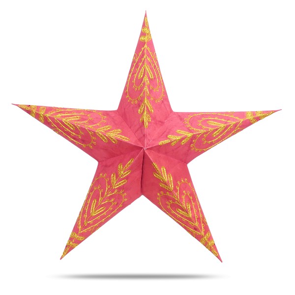 Sonia Originelli Weihnachtsstern 60cm Papier-Stern Weihnachtsdeko im Angebot