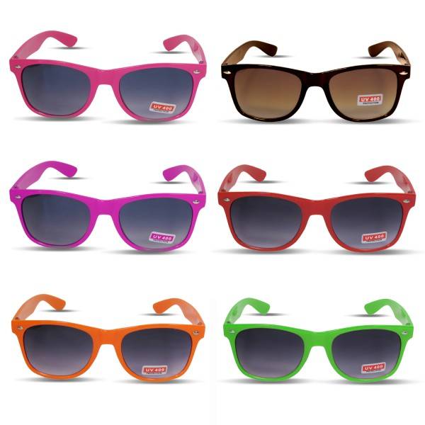 Sonia Originelli Sonnenbrille Einfarbig Transparent Partybrille Spaß Fasching Online Outlet