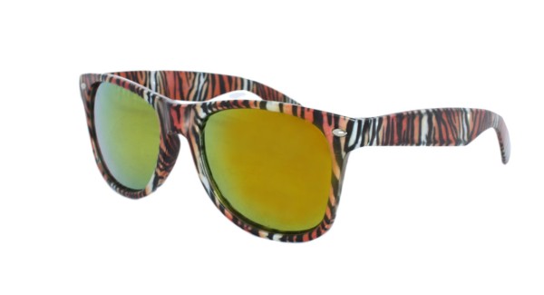 Sonia Originelli Sonnenbrille Leo Blume Verspiegelt Muster Party Fun Nur für heute