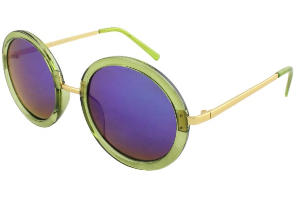 Sonia Originelli Sonnenbrille Verspiegelt Rund Damen Trend Sommer Kostenloser Versand international