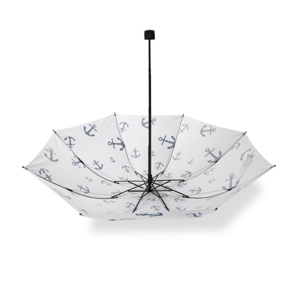 Sonia Originelli Taschenschirm "Mini Anker" premium Regenschutz maritim Speichern exportieren
