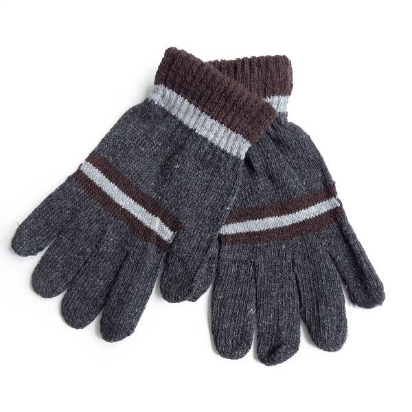 Sonia Originelli Sortiment 12 Paar Strickhandschuhe Herren Finger Winter Streifen Unisex Hotsell