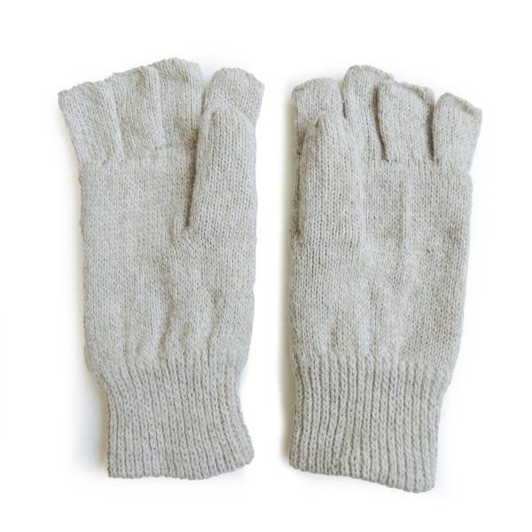 Sonia Originelli Strickhandschuh Halbfinger Daumen Wolle Fleece Winter Unisex Fabrikverkauf