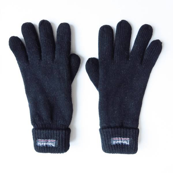 Sonia Originelli Strickhandschuhe Einfarbig Finger Umschlag Wolle Fleece Unisex Blitzverkäufe