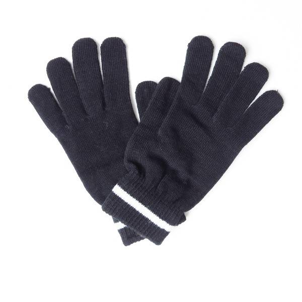 Sonia Originelli Strickhandschuhe Finger Streifen Uni Winter Unisex Kostenloser Versand