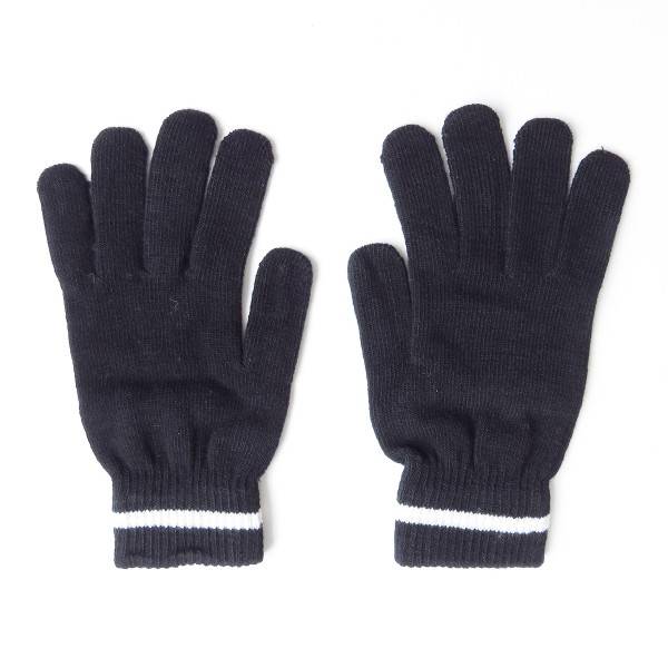 Sonia Originelli Strickhandschuhe Finger Streifen Uni Winter Unisex Kostenloser Versand